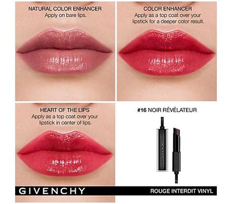 son givenchy rouge interdit|givenchy rouge interdit temptation black.